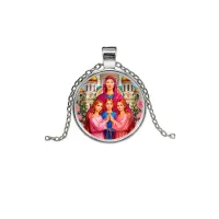 Кулон, цвет серебро, с цепочкой, Вера, Надежда, Любовь, Софья C1127026