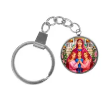 Брелок, нержавеющая сталь, с кольцом для ключей, Вера, Надежда, Любовь, Софья C1127061