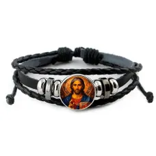 Кожаный браслет, Иисус Христос C1128012