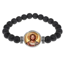 Браслет из лавы, Иисус Христос C1129003