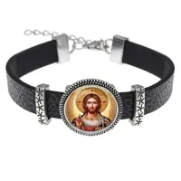 Кожаный браслет, Иисус Христос C1129011