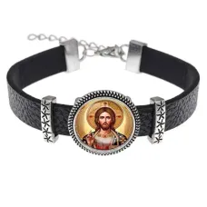 Кожаный браслет, Иисус Христос C1129011