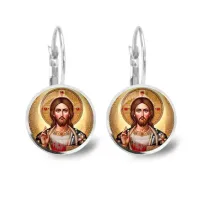 Серьги металлические, Иисус Христос C1129038