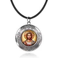 Арома-кулон металлический, Иисус Христос C1129063