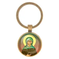 Круглый брелок, цвет бронза, Ксения Петербургская C1132017