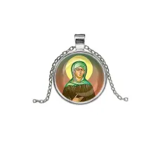 Кулон, цвет серебро, с цепочкой, Ксения Петербургская C1132026