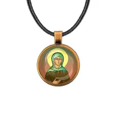 Кулон, цвет бронза, со шнурком, Ксения Петербургская C1132029