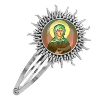 Заколка металлическая, цвет серебро, Ксения Петербургская C1132045