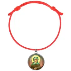 Браслет из красного шнура, Ксения Петербургская C1132052