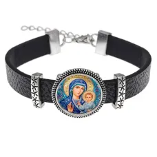 Кожаный браслет, Матерь Божия C1133011