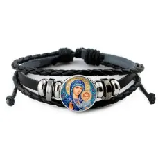 Кожаный браслет, Матерь Божия C1133012