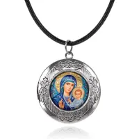 Арома-кулон металлический, Матерь Божия C1133063