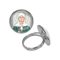 Кольцо металлическое, цвет серебро, Матрена Московская C1134015