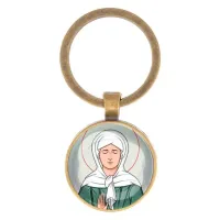 Круглый брелок, цвет бронза, Матрена Московская C1134017