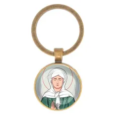 Круглый брелок, цвет бронза, Матрена Московская C1134017