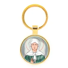 Круглый брелок, цвет золото, Матрена Московская C1134019