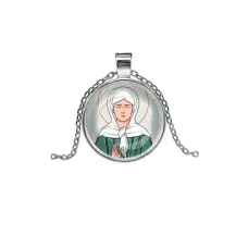 Кулон, цвет серебро, с цепочкой, Матрена Московская C1134026