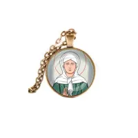 Кулон, цвет бронза, с цепочкой, Матрена Московская C1134028