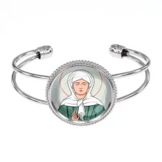 Браслет металлический, цвет серебро, Матрена Московская C1134034