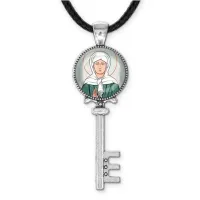 Кулон ключ, цвет серебро, со шнурком, Матрена Московская C1134043