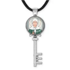 Кулон ключ, цвет серебро, со шнурком, Матрена Московская C1134043