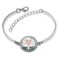 Браслет металлический, цвет серебро, Матрена Московская C1134046