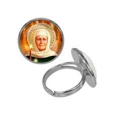 Кольцо металлическое, цвет серебро, Матрена Московская C1135015