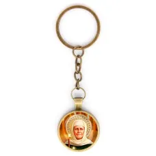Круглый брелок, цвет бронза, с цепочкой, Матрена Московская C1135018
