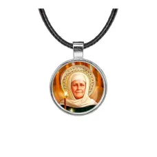 Кулон, цвет серебро, со шнурком, Матрена Московская C1135027