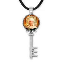 Кулон ключ, цвет серебро, со шнурком, Матрена Московская C1135043