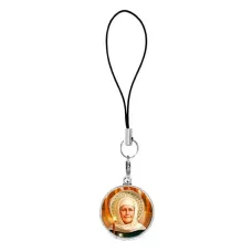 Подвеска для телефона, цвет серебро, со шнурком, Матрена Московская C1135060