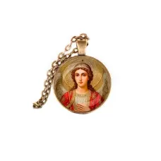 Кулон, цвет бронза, с цепочкой, Архангел Михаил C1136028