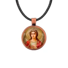 Кулон, цвет медь, со шнурком, Архангел Михаил C1136031