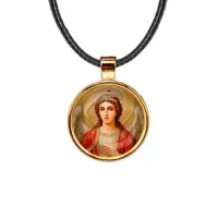 Кулон, цвет золото, со шнурком, Архангел Михаил C1136033