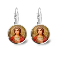 Серьги металлические, Архангел Михаил C1136038