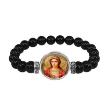 Браслет из чёрного агата, Архангел Михаил C1136056