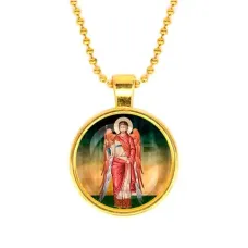 Кулон, цвет золото, с цепочкой, Архангел Михаил C1137032