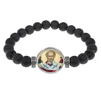 Браслет из лавы, Николай Чудотворец C1139003