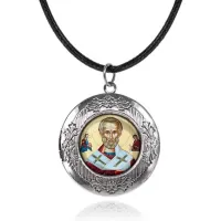 Арома-кулон металлический, Николай Чудотворец C1139063