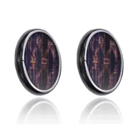 Серьги-клипсы Овал UD239