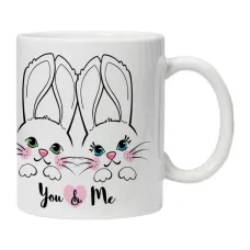 Кружка Кролики You & Me KRU328