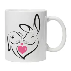 Кружка Кролики KRU335