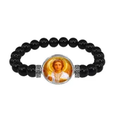 Браслет из чёрного агата, Пантелеймон Целитель C1143056