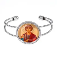 Браслет металлический, цвет серебро, Пантелеймон Целитель C1144034