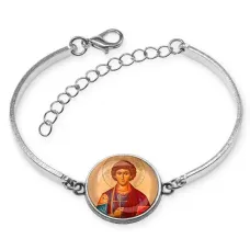 Браслет металлический, цвет серебро, Пантелеймон Целитель C1144046