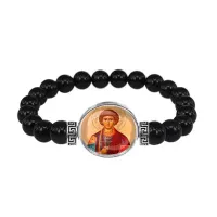 Браслет из чёрного агата, Пантелеймон Целитель C1144056