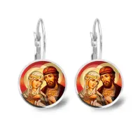 Серьги металлические, Петр и Феврония C1145038