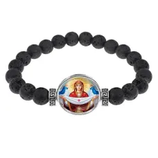 Браслет из лавы, Покров Божией Матери C1146003