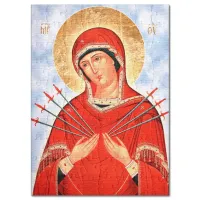 Пазл 146х201мм Божья Матерь Семистрельная PZV-140