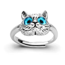 Безразмерное кольцо Кот, 1см KL210